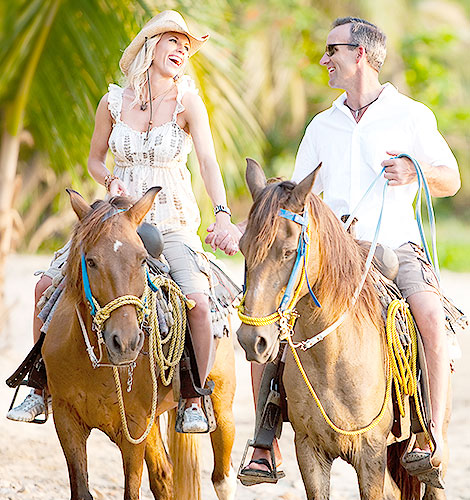 Paseos a caballo en el hotel Casa Velas, Puerto Vallarta